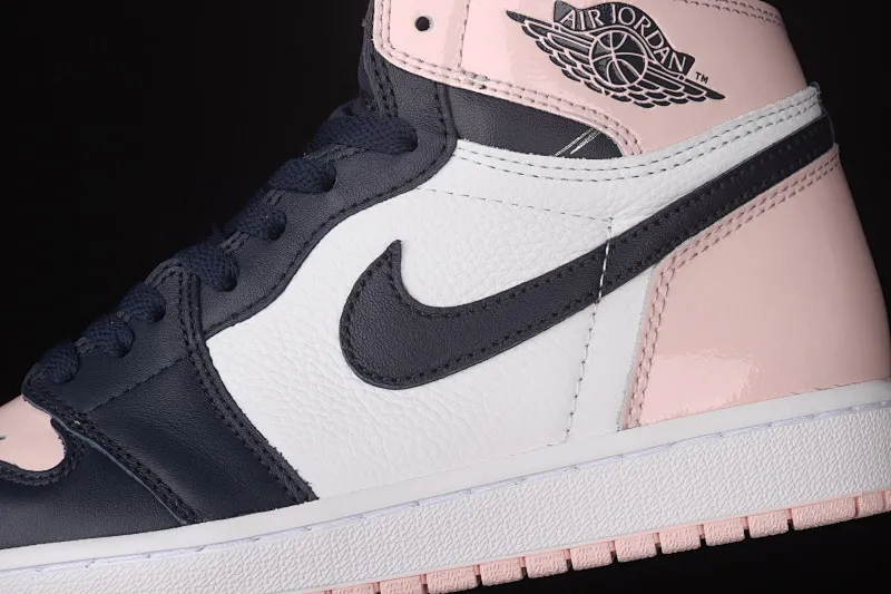 All categories Air Jordan Jordan series basketball shoes Air Jordan 1 High L version Air Jordan 1 High OG Atmosphere AJ1 Joe 1 Bubble Gum high-top basketball shoes DD9335-641